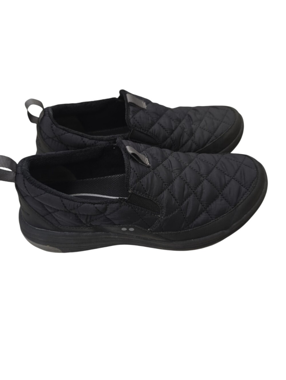 Ryka Ava3 Women's 8.5M Black Quilted Water Repellent Slip On Shoes Arch Support
